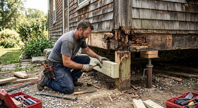 Rotten Wood Repair in Littleton, CO