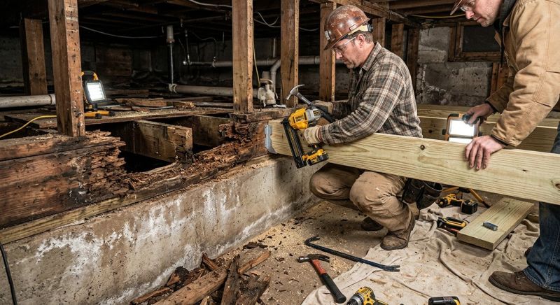 Structural Rot Repair in Roswell, GA