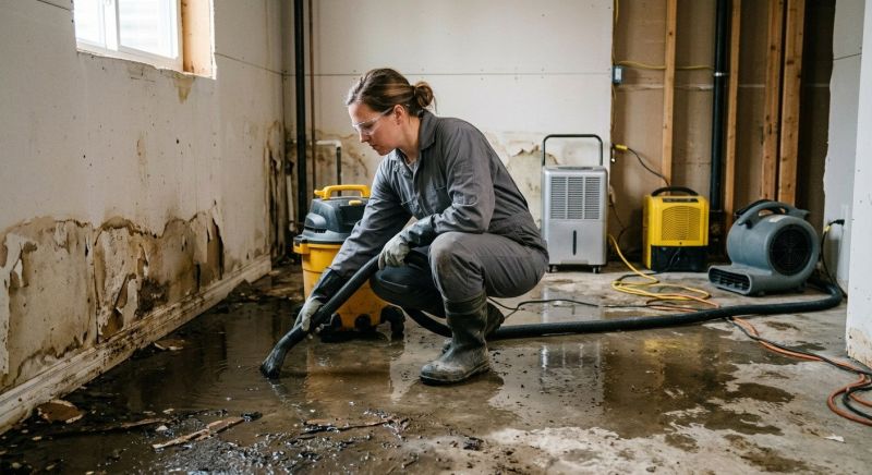 Water Damage Cleanup in Gilbert, AZ