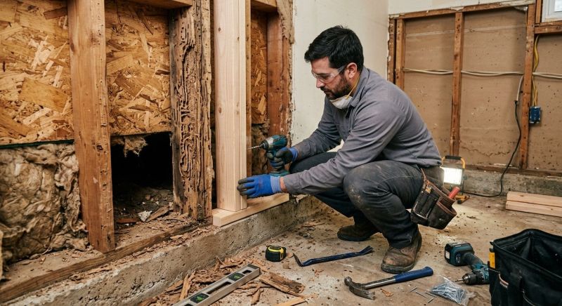 Termite Damage Repair Service in Denver County, CO