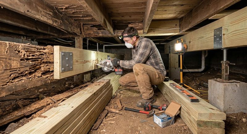 Termite Damage Repair Service in Denver County, CO