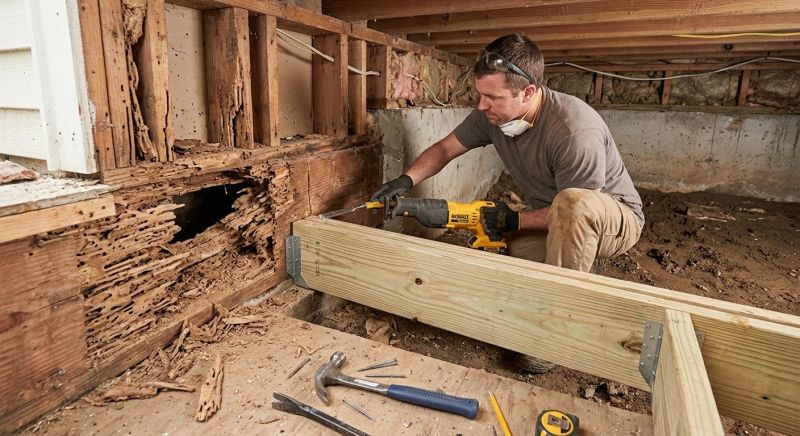 Termite Damage Restoration in Wilmington, NC