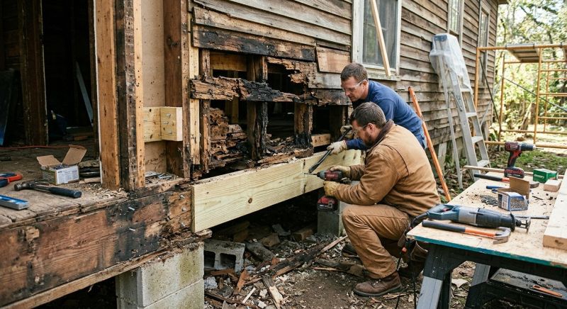 Wood Rot Removal in Wilmington, NC
